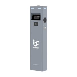 OCPP 2.0.1 OCPP 1.6J ISO15118 PnC Pedestal 2x7kW 2x22kW Dual AC Commercial EV Charger